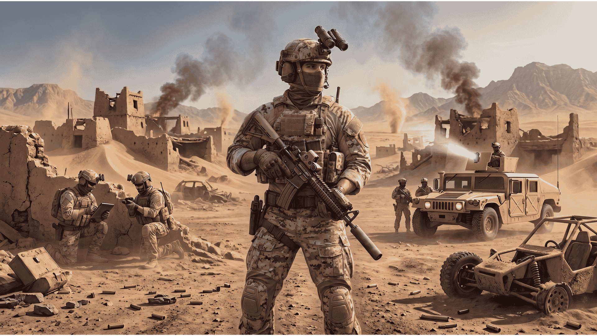 Desert theatre — Idle Conflict